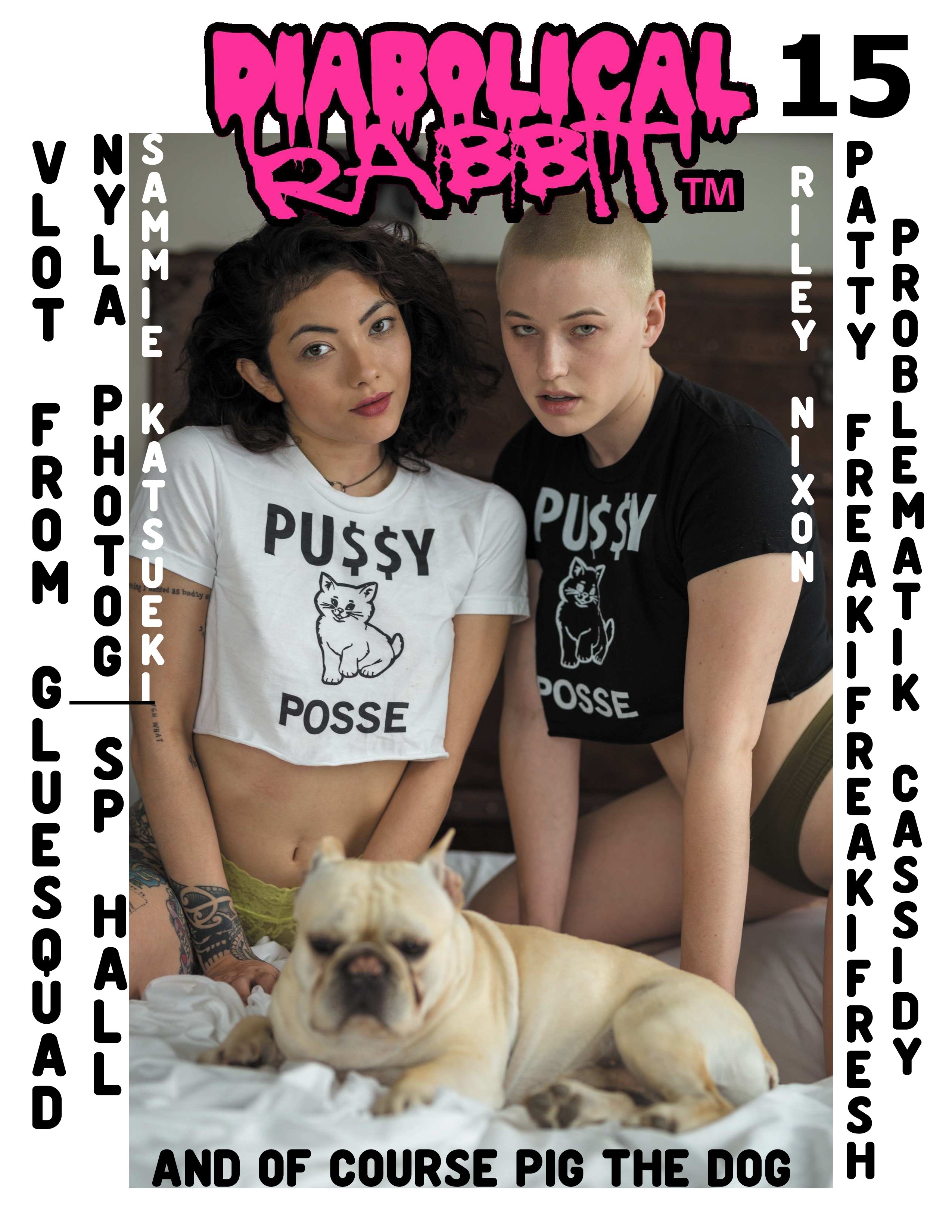 Diabolical Rabbit Magazine Volume 15 Riley Nixon And Sammie - Diabolical  Rabbit