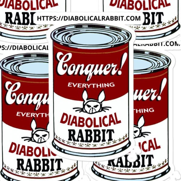 Diabolical Rabbit Stickers And Packs - Image 5