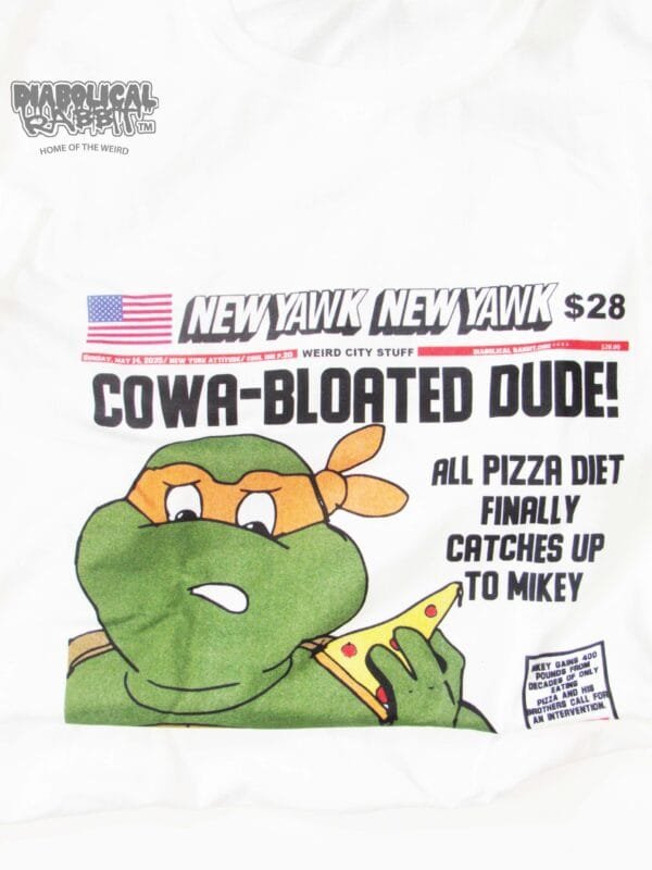 New Yawk New Yawk Cowabloated Tabloid Tee - Image 7