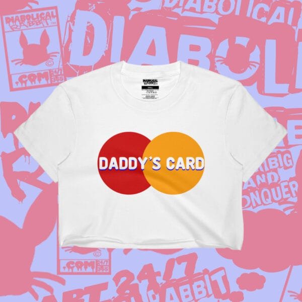 Daddy's Card Diabolical Rabbit Crop Top