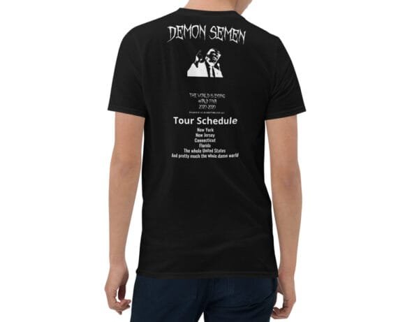 Demon Semen Heavy Metal Band Tee - Image 3