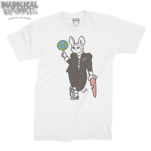 Diabolical Rabbit Globe Trotter Tee