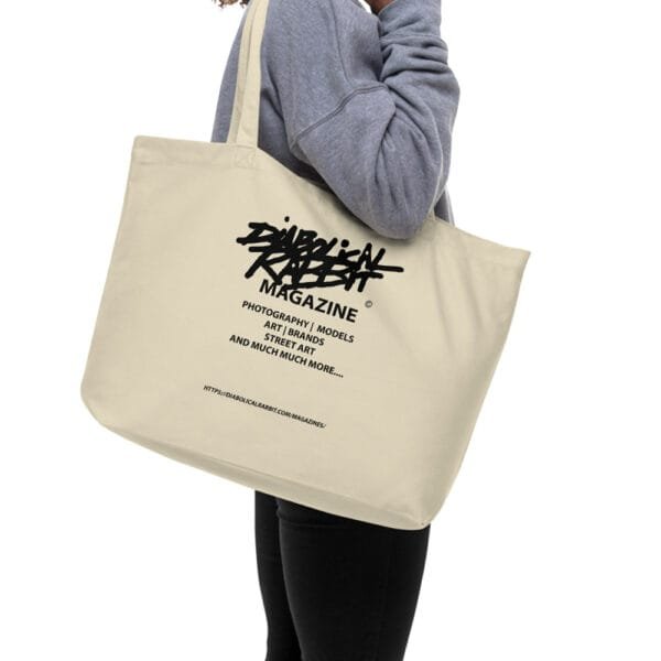 Diabolical Rabbit Big Eco Tote - Image 5