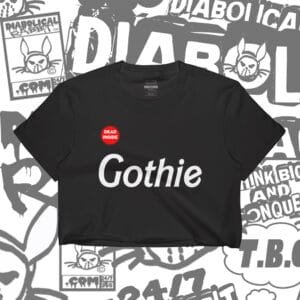 Gothie Diabolical Rabbit Crop Tops