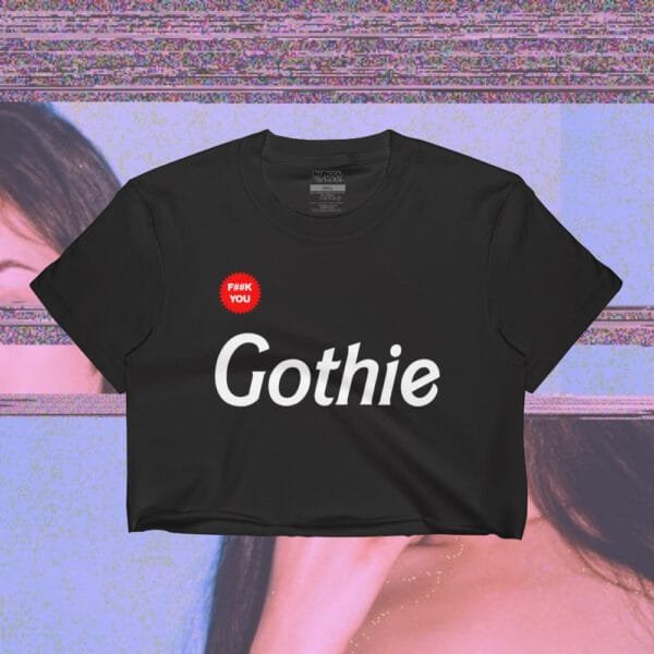 Gothie Diabolical Rabbit Crop Tops - Image 2