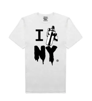 Alternative view of I Spray NY Tee