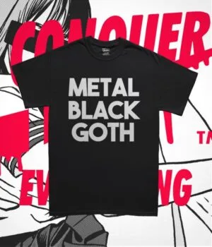 Metal-Black-Goth Tee