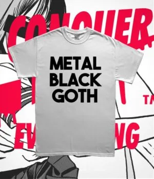 Alternative view of Metal-Black-Goth Tee