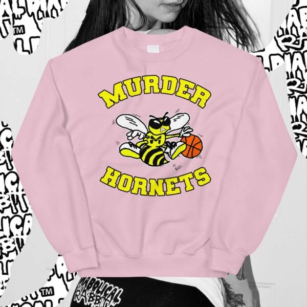 Murder Hornets Unisex Sweatshirts - Image 4