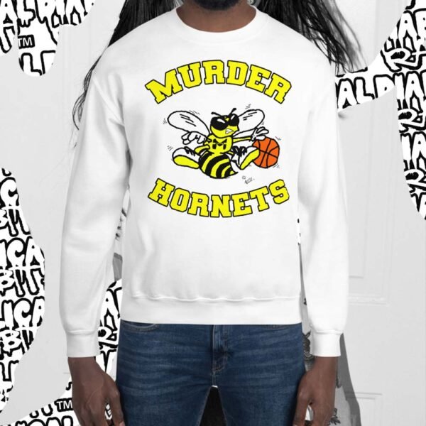 Murder Hornets Unisex Sweatshirts - Image 7