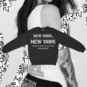 Alternative view of New Yawk New Yawk City With Attitude Sweatshirt