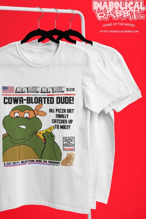 New Yawk New Yawk Cowabloated Tabloid Tee - Image 6