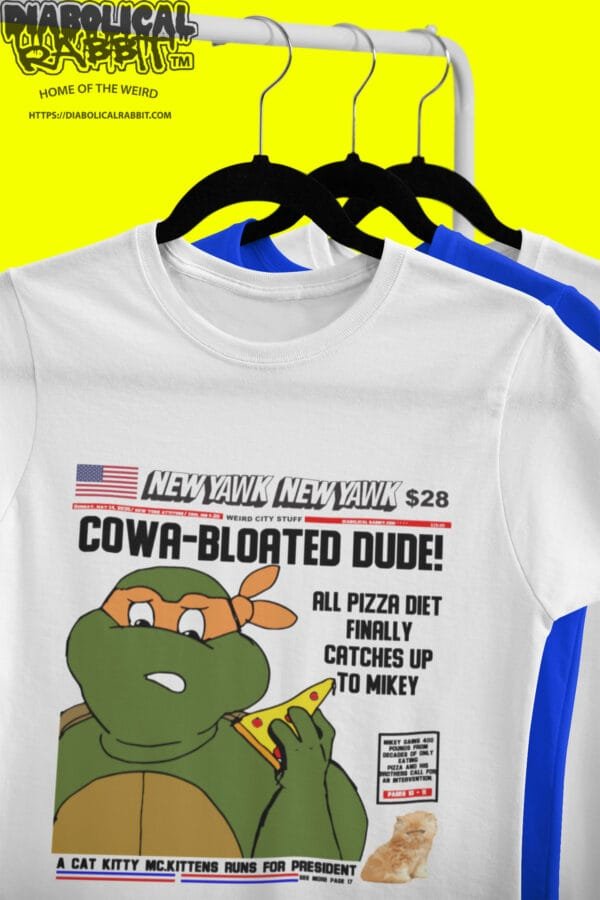 New Yawk New Yawk Cowabloated Tabloid Tee - Image 8