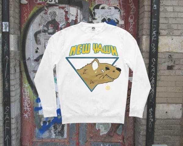 New Yawk Subway Rats Diabolical Rabbit Long Sleeve Shirt