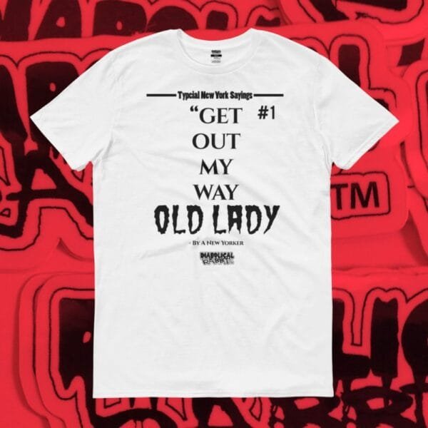 New York Sayings Diabolical Rabbit Tee - Image 4
