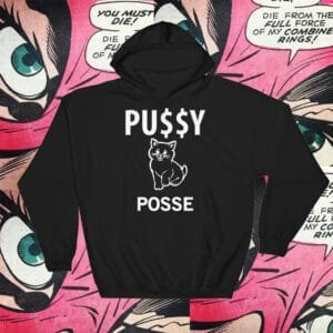 Unisex Pussy Cat Posse Hoodie