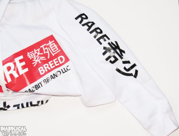 Rare Breed Diabolical Rabbit Crop Top Hoodie - Image 3