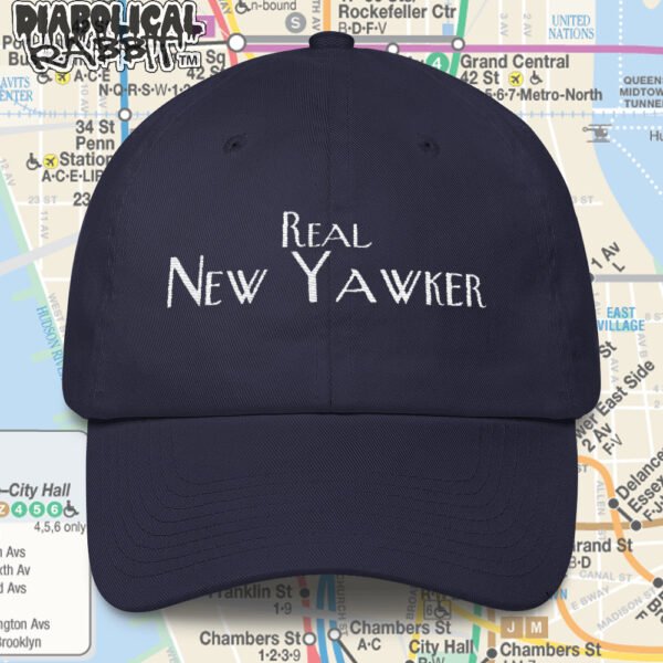 Real New Yawker Diabolical Rabbit Dad Cap - Image 8