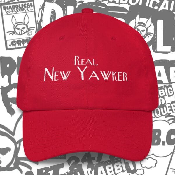 Real New Yawker Diabolical Rabbit Dad Cap - Image 7