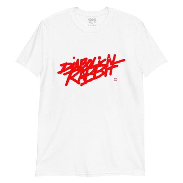 Diabolical Rabbit Script Tee - Image 5