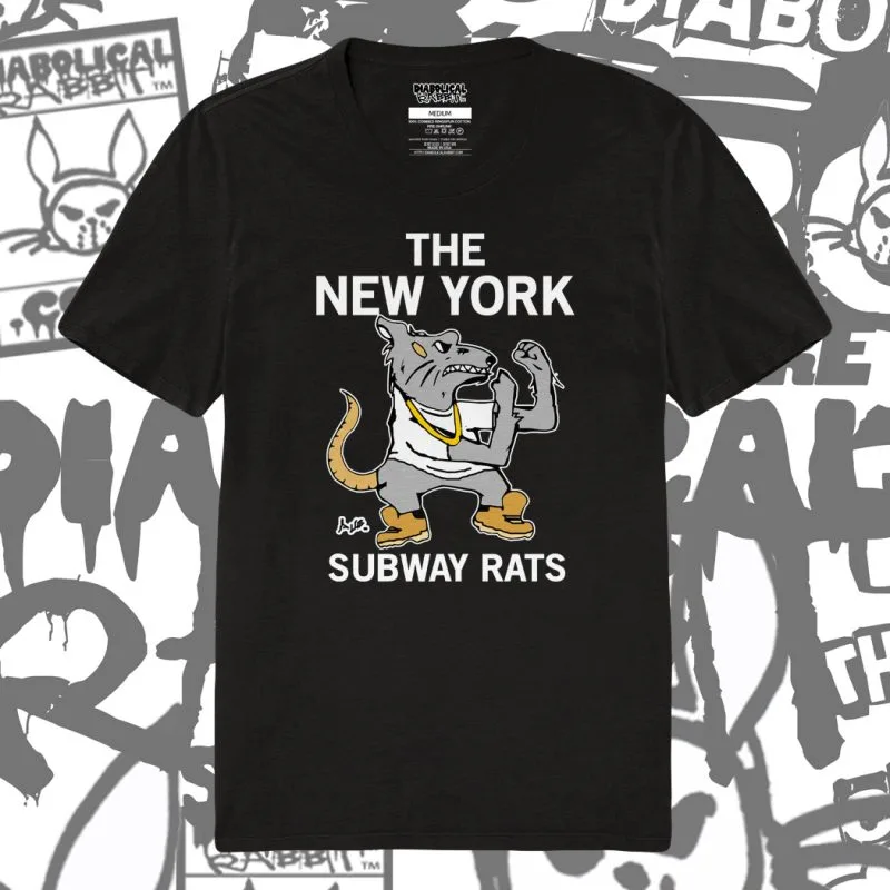 New York Fighting Subway Rats Tee - Image 2