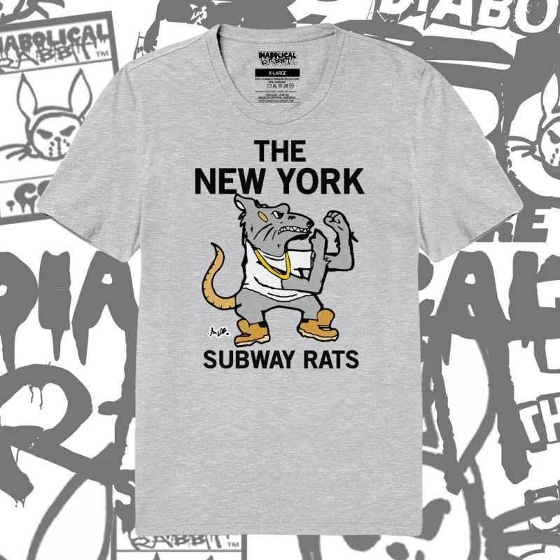 New York Fighting Subway Rats Tee - Image 3