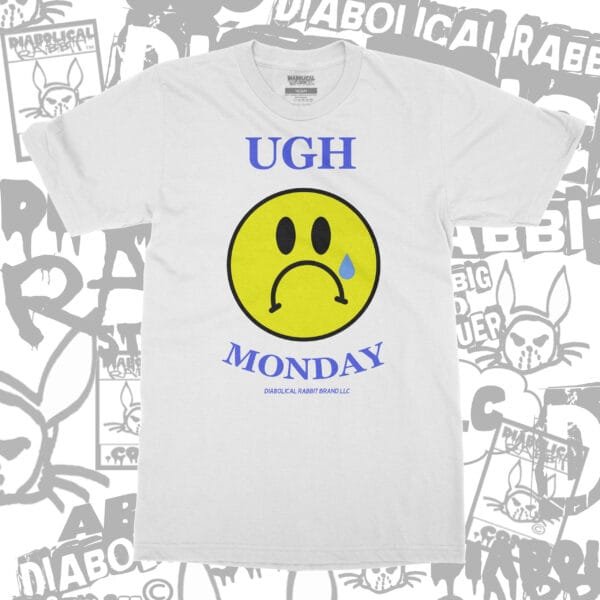 Ugh Monday Diabolical Rabbit Tee