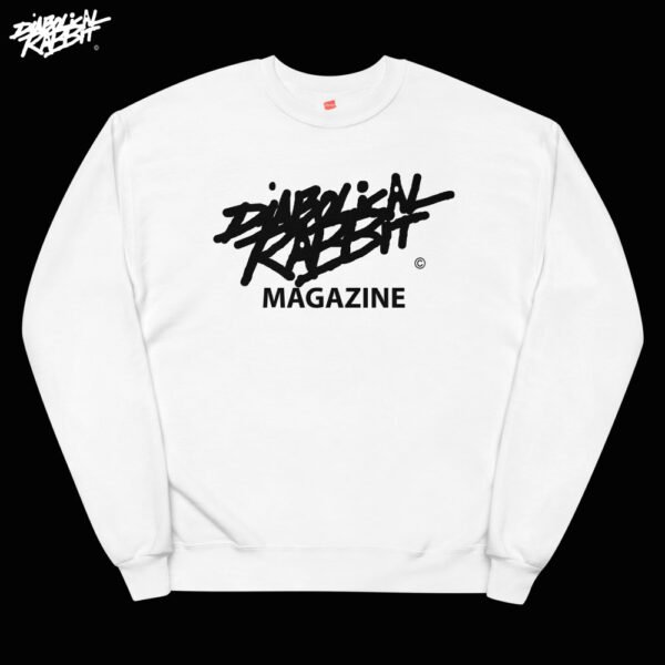 Unisex Diabolical Rabbit Magazine Sweatshirt