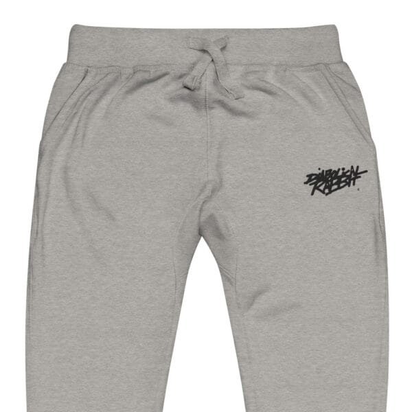 Unisex Diabolical Rabbit Fleece Sweatpants - Image 6