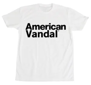 Alternative view of American Vandal Tee
