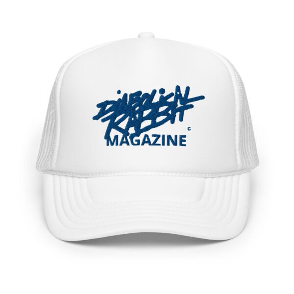 Diabolical Rabbit Magazine foam trucker hat