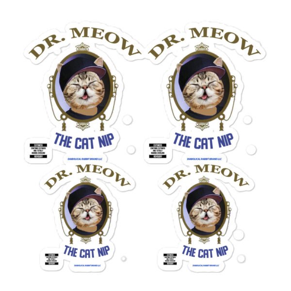 Dr. Meow The Catnip Stickers