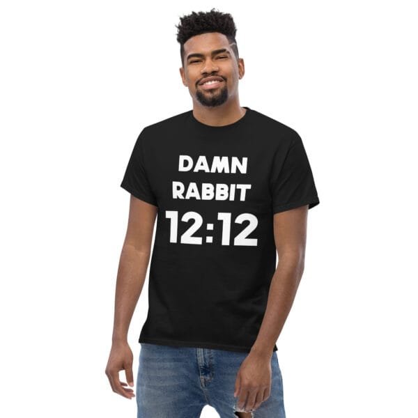 Damn Rabbit 12:12 Men's classic tee - Image 2