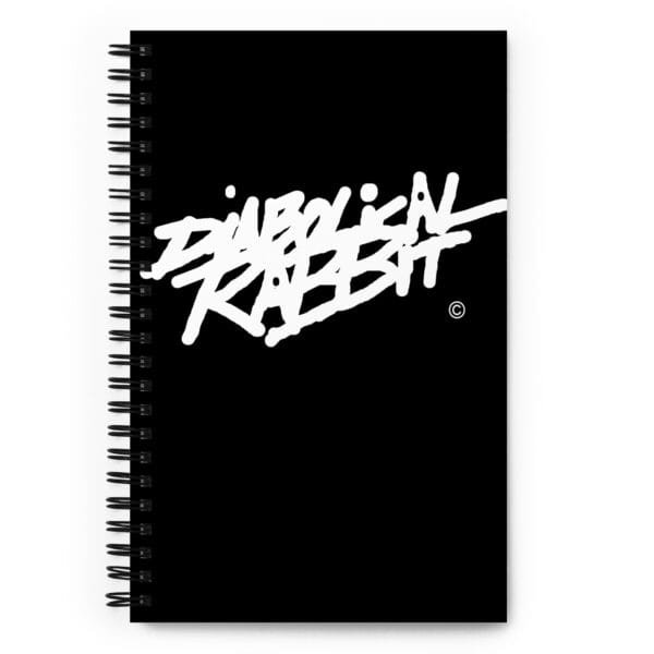 Diabolical Rabbit Spiral Notebook