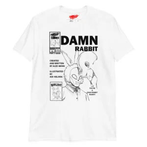 Damn Rabbit Comic Book Cover Unisex T-Shirt