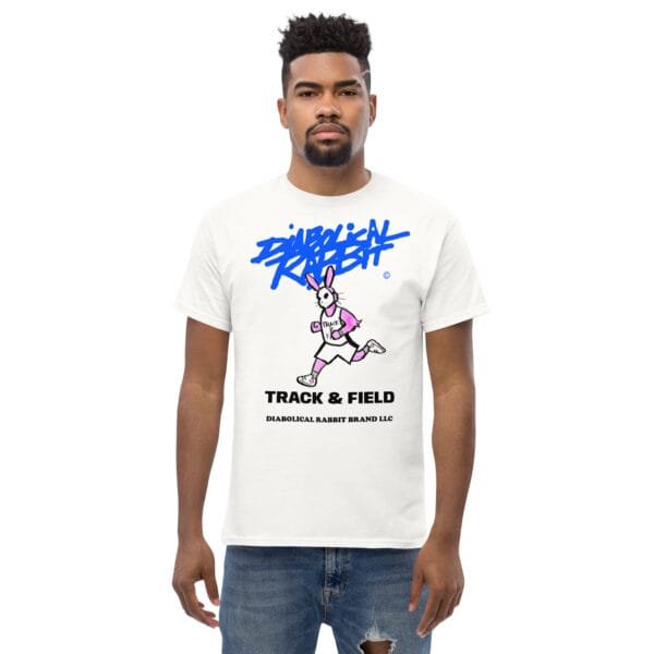 Wabbit Track And Field Unisex Tee - Image 3