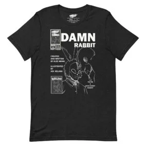 Damn Rabbit Issue 1 Black Unisex Tee