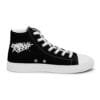 Diabolical Rabbit Women’s High Top Canvas Shoe