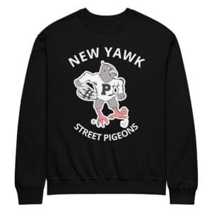 New Yawk Street Pigeons Crew Neck Sweatshirt