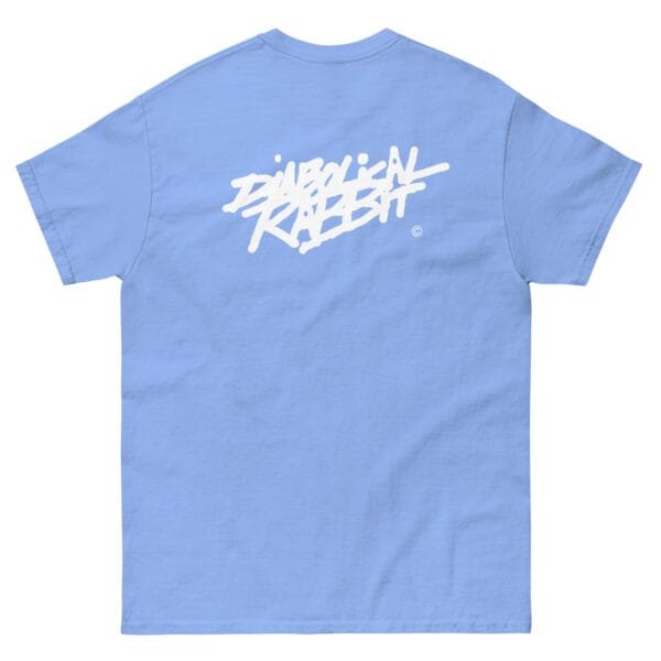 Diabolical Rabbit Face Staple Unisex Tee - Image 17