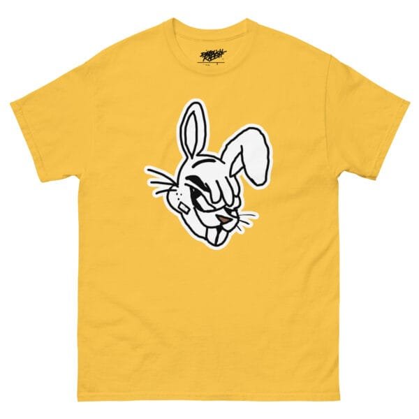 Diabolical Rabbit Face Staple Unisex Tee - Image 18