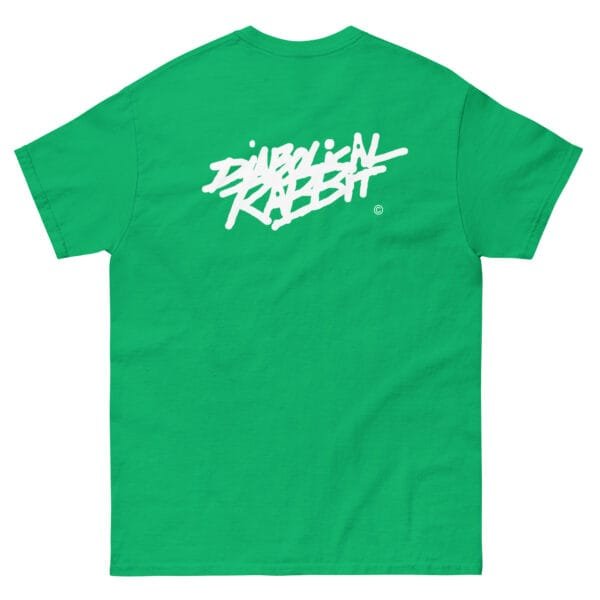 Diabolical Rabbit Face Staple Unisex Tee - Image 13
