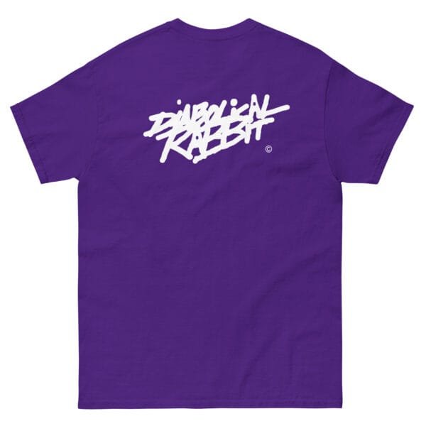 Diabolical Rabbit Face Staple Unisex Tee - Image 5