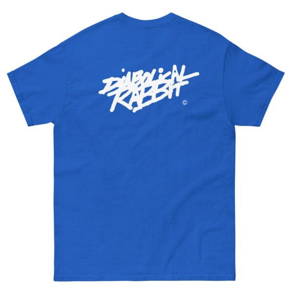 Diabolical Rabbit Face Staple Unisex Tee - Image 9