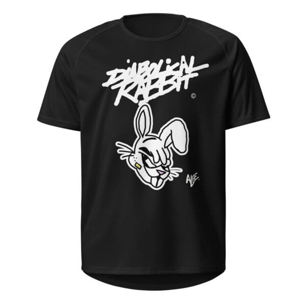 Diabolical Rabbit Unisex Sports Jersey - Image 5