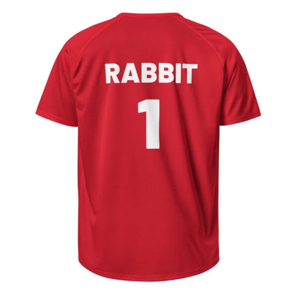 Diabolical Rabbit Unisex Sports Jersey - Image 9