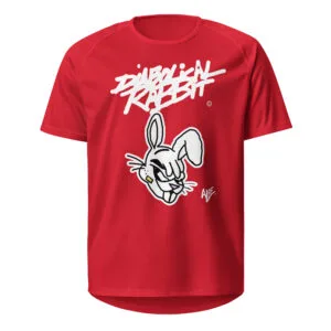 Diabolical Rabbit Unisex Sports Jersey