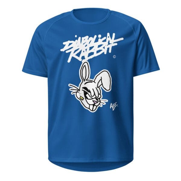 Diabolical Rabbit Unisex Sports Jersey - Image 10