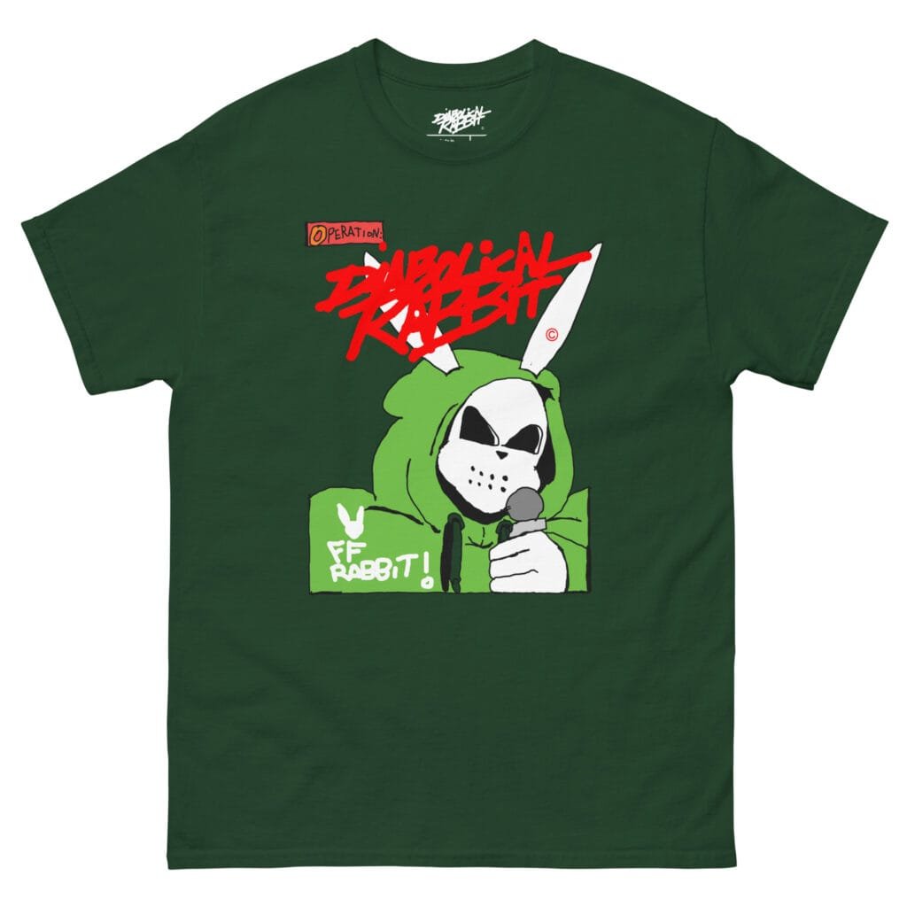 FF Rabbit Tee Diabolical Rabbit 