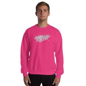 D-Rabbit Script Heliconia Embroidered Sweatshirt